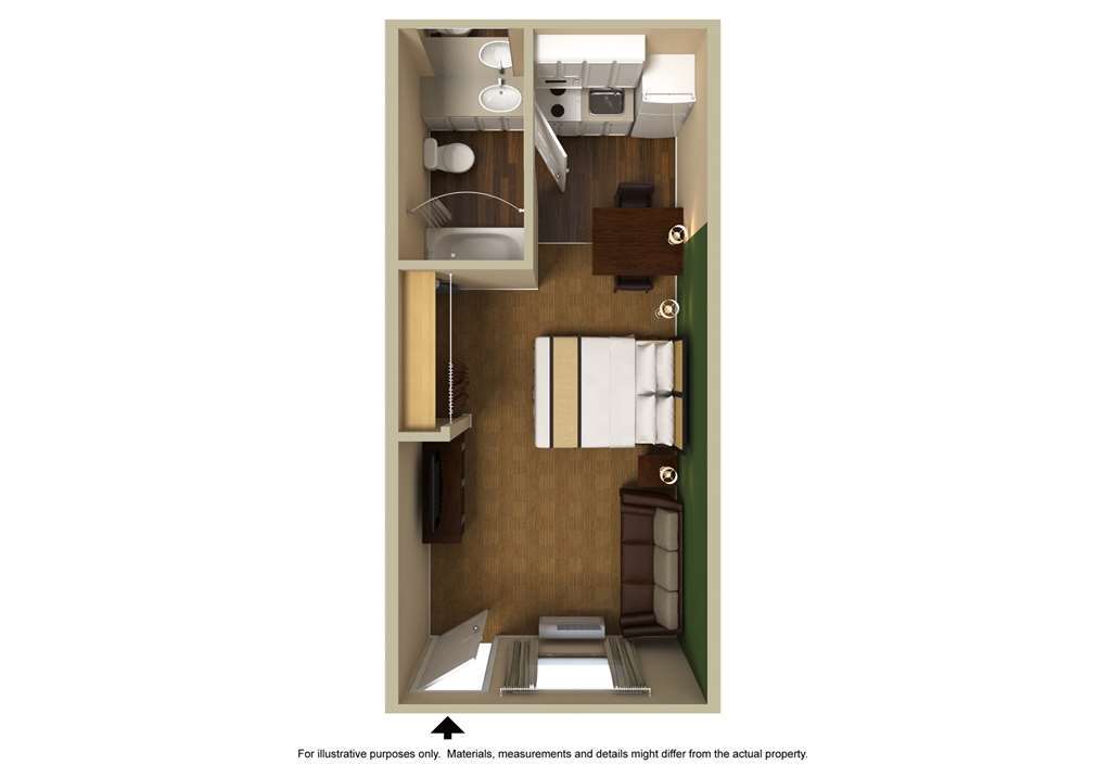 Extended Stay America - Houston - Med. Ctr. - Nrg Park - Fannin St. Ruang foto